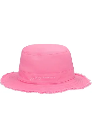 Jacquemus Logo Cotton Bucket Hat