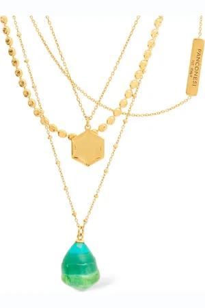 Panconesi Famiglia Multi Wire Necklace W/ Charm