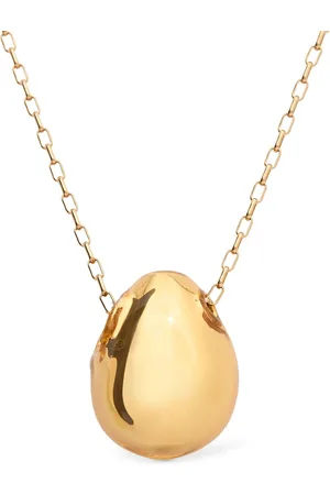 Isabel Marant Shiny Bubble Charm Long Necklace