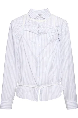 Maison Margiela Long-sleeve Cotton Shirt W/ Tank Top