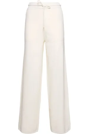 Max Mara Rino Wool Knit Wide Jogger Pants