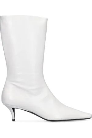 Jil Sander 50mm Leather Ankle Boots