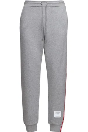 Thom Browne Miehet Collegehousut - Cotton Sweatpants W/4 Bar Stripe