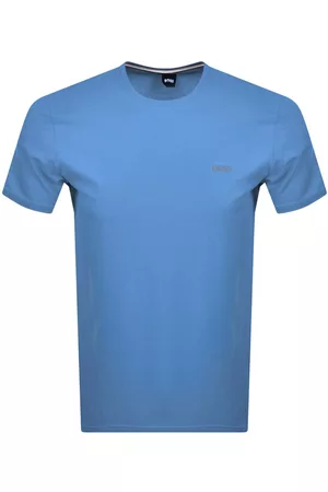 HUGO BOSS Miehet Oloasut - BOSS Lounge Mix And Match T Shirt Blue