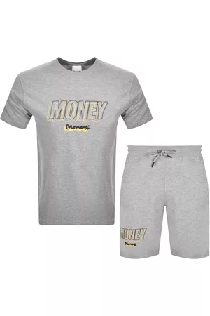 Money Clothing Miehet Setit - Money Lounge Compound Twin Set Grey
