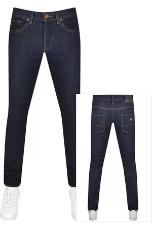 Armani Exchange Miehet Slim Fit Farkut - J13 Slim Fit Jeans Blue
