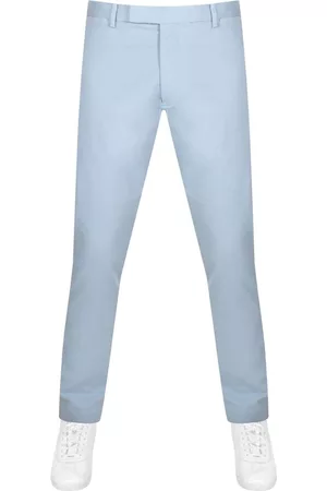 Ralph Lauren Miehet Chinot - Slim Fit Chino Trousers Blue