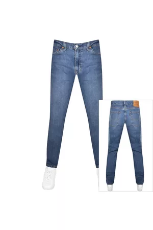 Levi's Miehet Slim Fit Farkut - 511 Slim Fit Mid Wash Jeans Blue