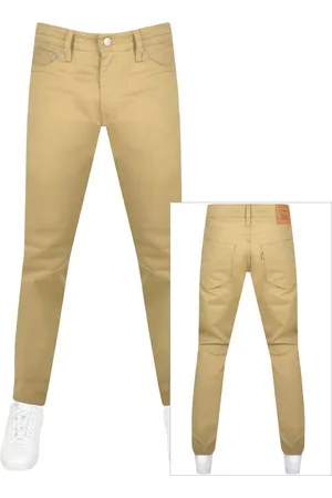 Levi's Miehet Slim Fit Farkut - 511 Slim Fit Jeans Beige