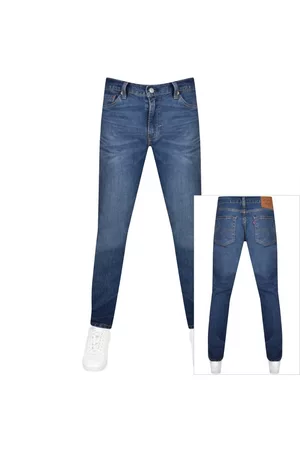 Levi's Miehet Slim Fit Farkut - 511 Slim Fit Jeans Mid Wash Blue