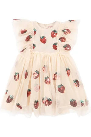 Konges Sløjd Yvonne Ruffled Strawberry Dress
