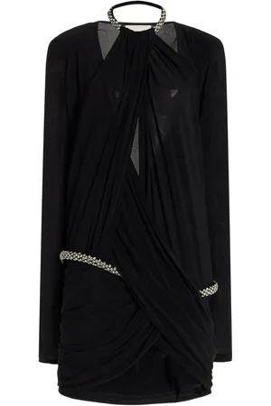 Isabel Marant Belindi Draped Jersey Mini Dress