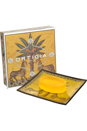 Ortigia Zagara Glass Plate & Soap