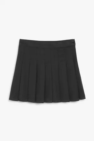 Monki Pleated mini skirt