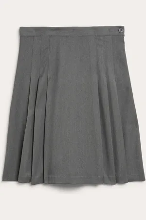 Monki Side pleated midi tennis skirt