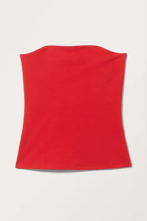 Monki Smooth Fitted Tube Top