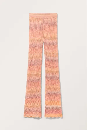 Monki Stretchy Knitted Trousers