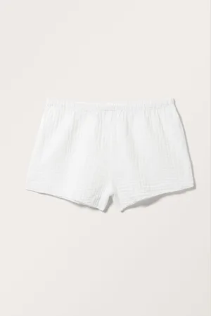 Monki Mini Pull-on Cotton Shorts