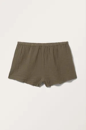 Monki Mini Pull-on Cotton Shorts
