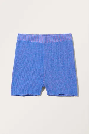 Monki Heavy-knit Mini Shorts
