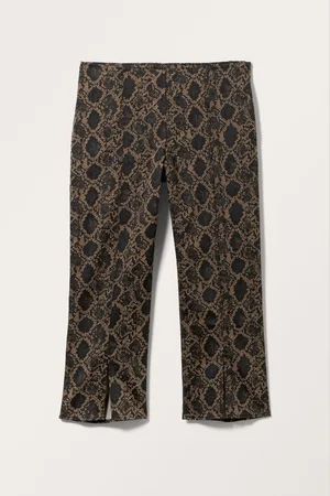Monki Slitted Capri Trousers