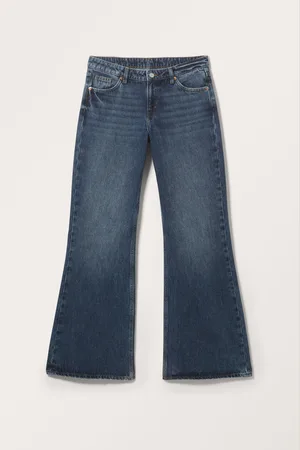 Monki Kiri Low Waist Loose Flared Jeans