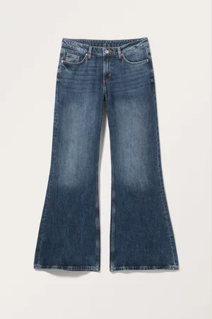 Monki Kiri Low Waist Loose Flared Jeans