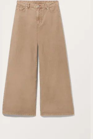 Monki Low Loose Corduroy Trousers
