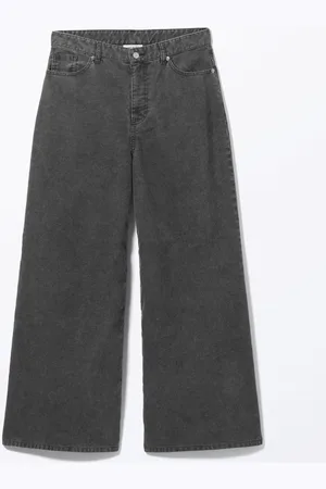 Monki Low Loose Corduroy Trousers