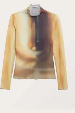 Monki Long sleeved turtleneck top