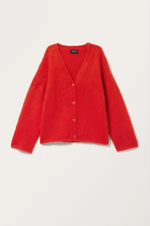 Monki Fluffy knit cardigan