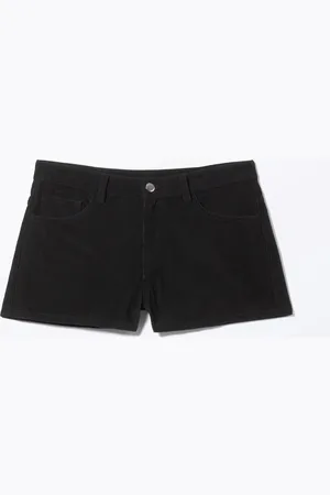 Monki Mini Corduroy Cotton Shorts