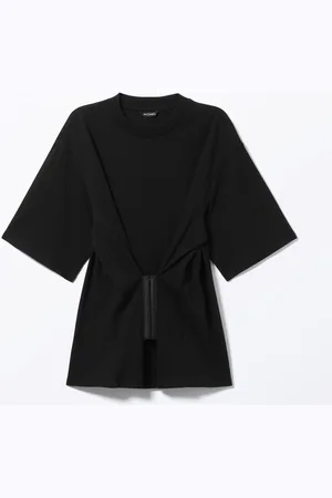 Monki Short-Sleeved Cinched Top