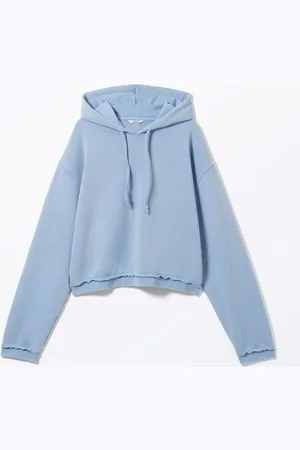 Monki Cropped Terry Pyjama Hoodie