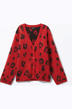 Monki Fluffy knit cardigan