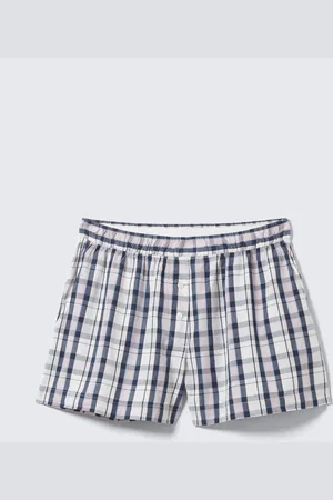 Monki Relaxed Cotton Boxer Shorts