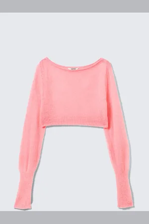 Monki Soft Cropped Pyjama Sweater