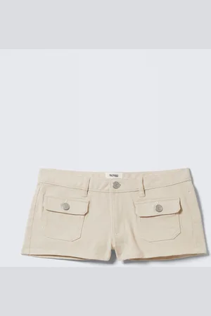 Monki Utility Pocket Mini Shorts