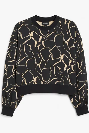 Monki Crew neck sweatshirt