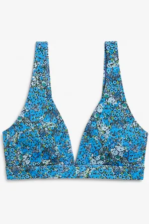 Monki Triangle bikini top