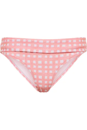 Heidi Klein Capri checked bikini bottoms