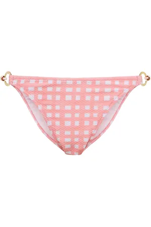 Heidi Klein Madagascar checked bikini bottoms