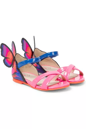 SOPHIA WEBSTER Chiara patent leather sandals