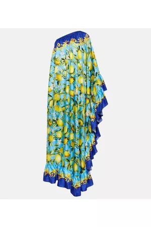 Dolce & Gabbana Exclusive to Mytheresa â One-shoulder silk twill gown