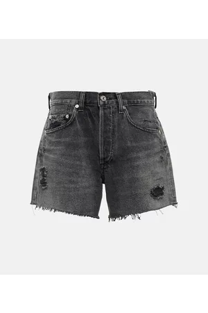 Citizens of Humanity Annabelle distressed denim shorts