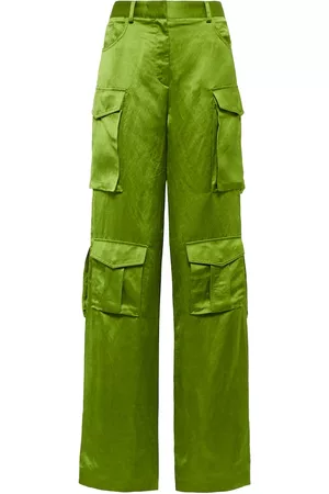 Tom Ford High-rise satin cargo pants