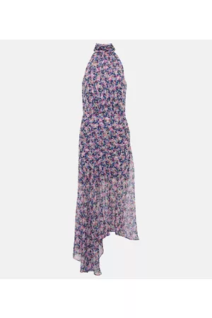 VERONICA BEARD Leia printed silk midi dress