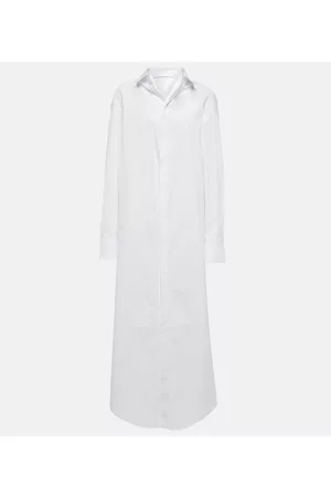 Alaïa Naiset Midimekot - Cotton poplin shirt dress