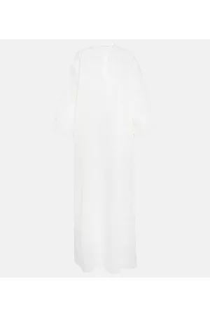 The Row Lanna cotton kaftan maxi dress
