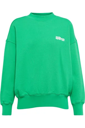 Reina Olga Fawcett embroidered cotton tennis sweater